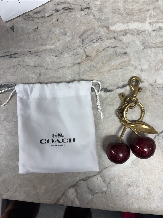 Coach Accessories - Coach Cherry Purse Charm